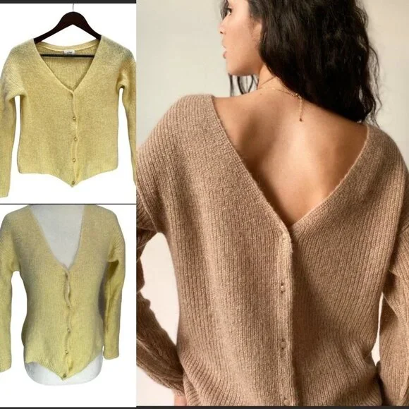 Aritzia front to back cardigan deals